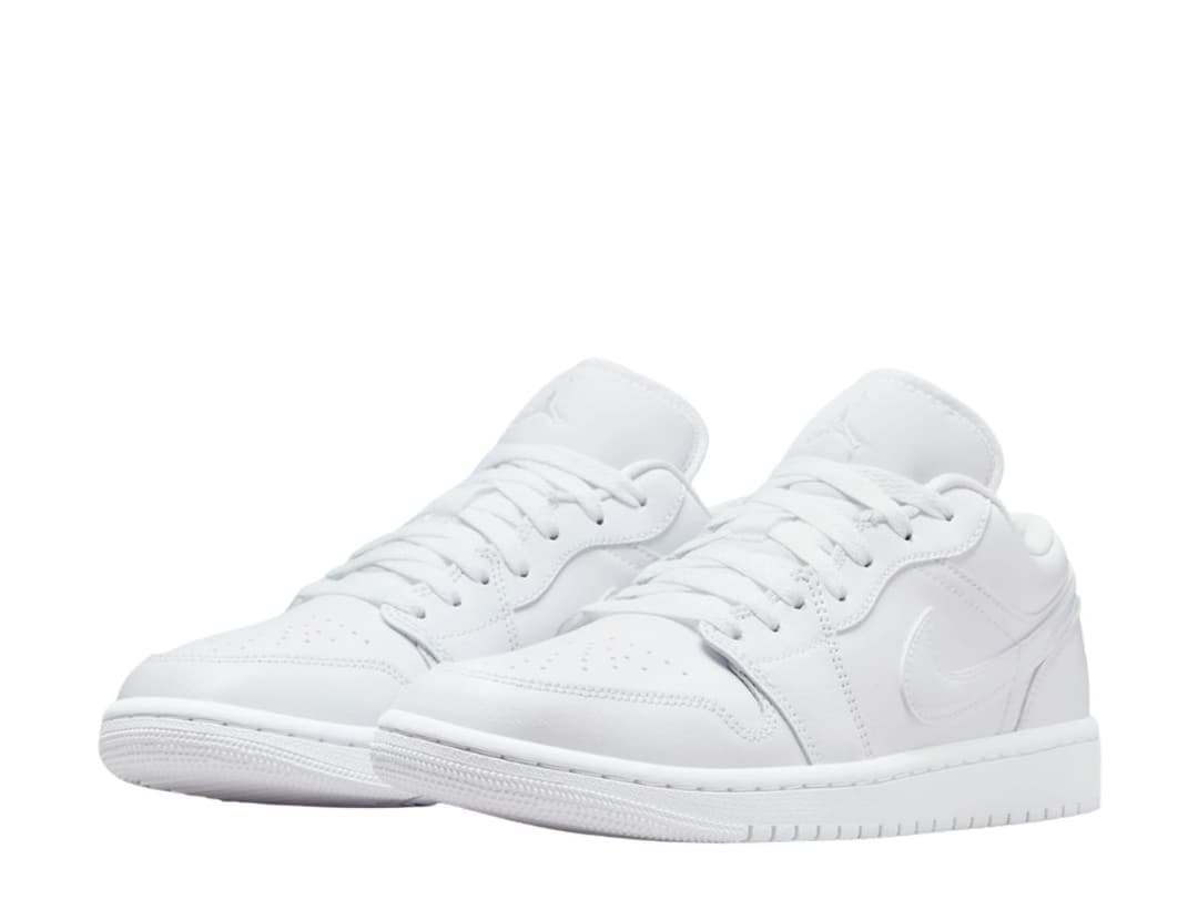 Jordan 1 Low Triple White (2022) (W)